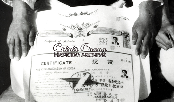 Chinil Chang 6th Dan Hapkido