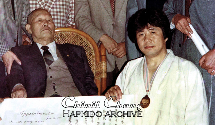 Chinil Chang Hapkido Doju ceremony