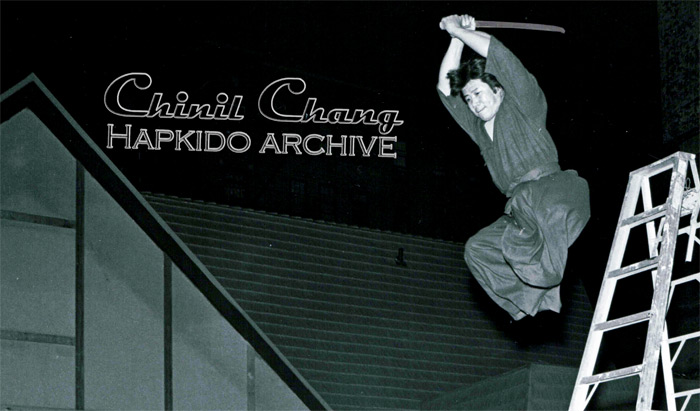 Chang demos a flying sword technique