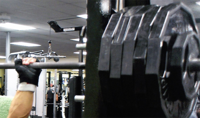 500lbs Shoulder Press