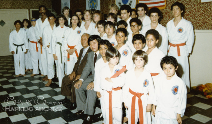 Choi Yong Sul visits the dojang of Chang, Chinil