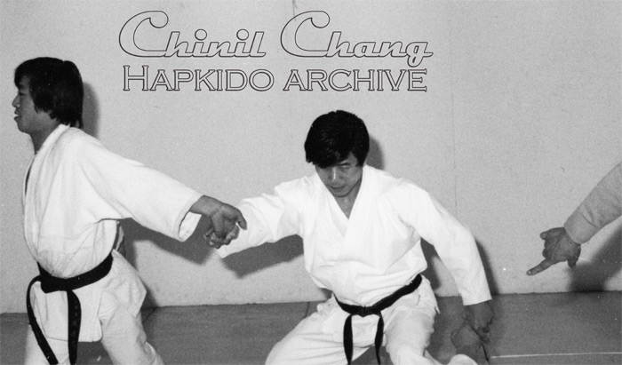 Chinil Chang receives instruction from Yong Sul Cho